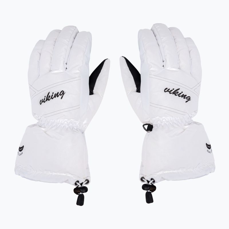 Moteriškos slidinėjimo pirštinės Viking Strix Ski white 112/18/6280/01 2