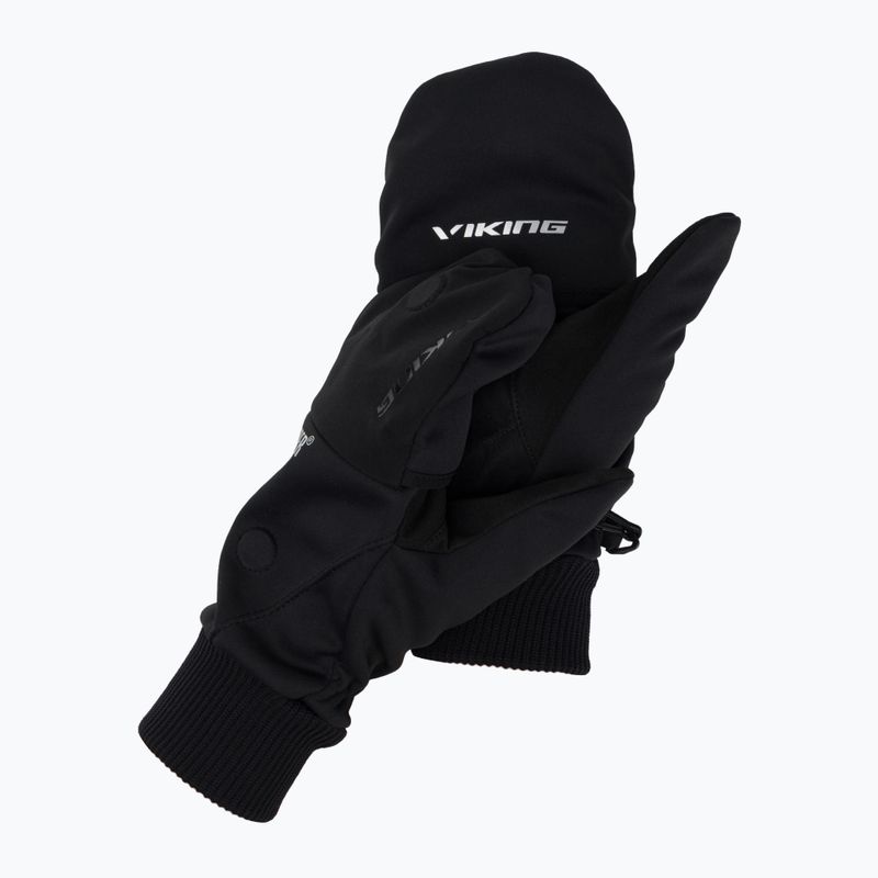 Viking Hadar GORE WINDSTOPPER slidinėjimo pirštinės juodos 170200660 09