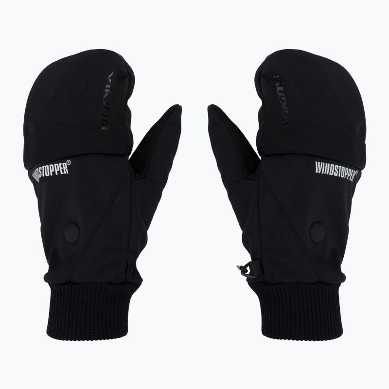 Viking Hadar GORE WINDSTOPPER slidinėjimo pirštinės juodos 170200660 09 2