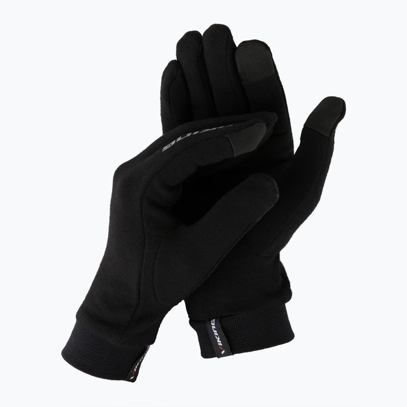 Viking Alfa Merino trekingo pirštinės juodos 190217711 09