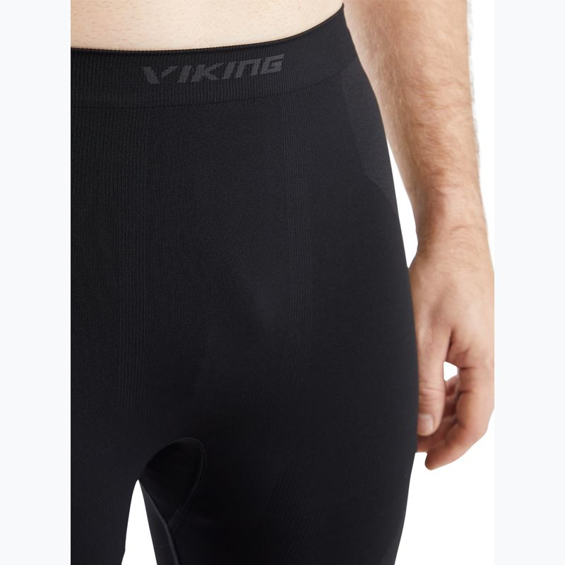 Vyriškos termo kelnės Viking Eiger 3/4 black 500/21/2085 3
