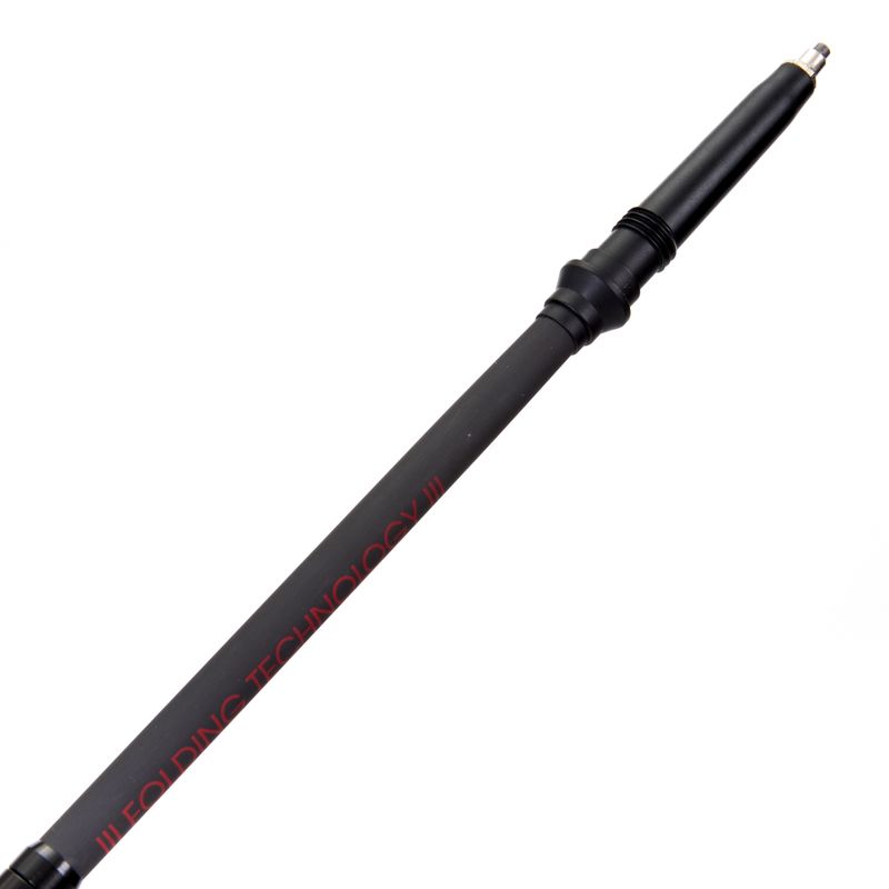Ski touring lazdos Viking Spider black/red 7