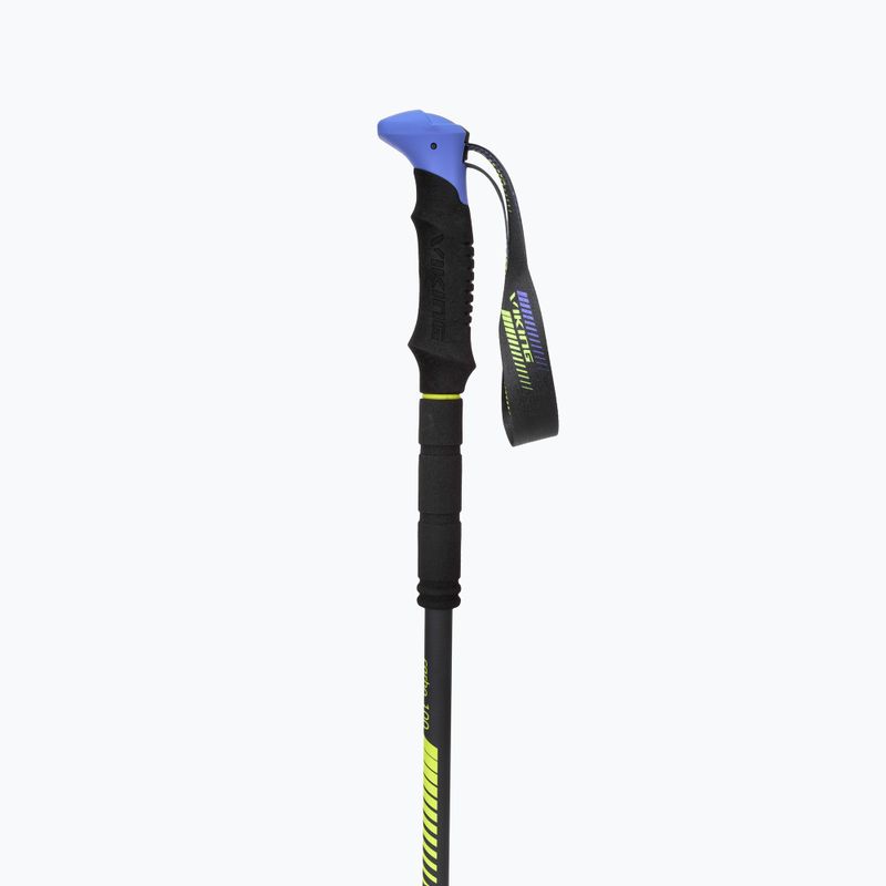 Žygio lazdos Viking Carbo Lite lime/blue 2