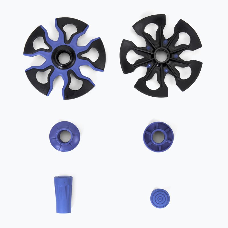 Žygio lazdos Viking Carbo Lite lime/blue 10