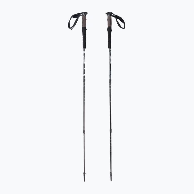 Viking trekingo lazdos Nelio Pro 09 black/grey 610/22/2960/09