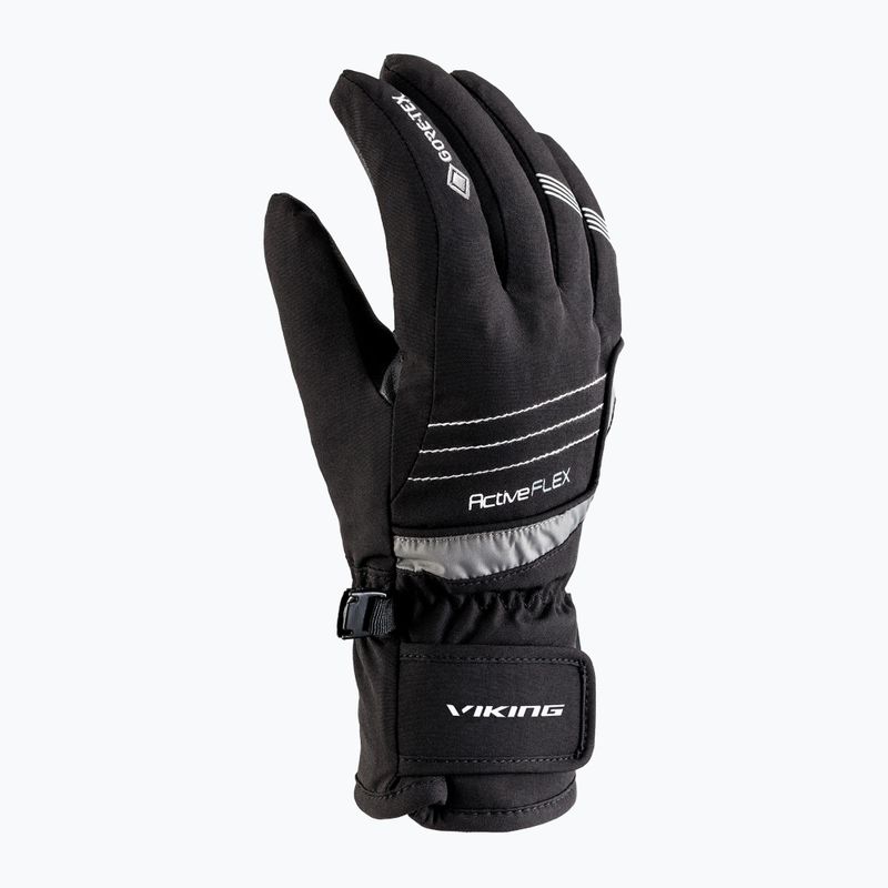Vaikiškos slidinėjimo pirštinės Viking Helix GTX dark grey 2