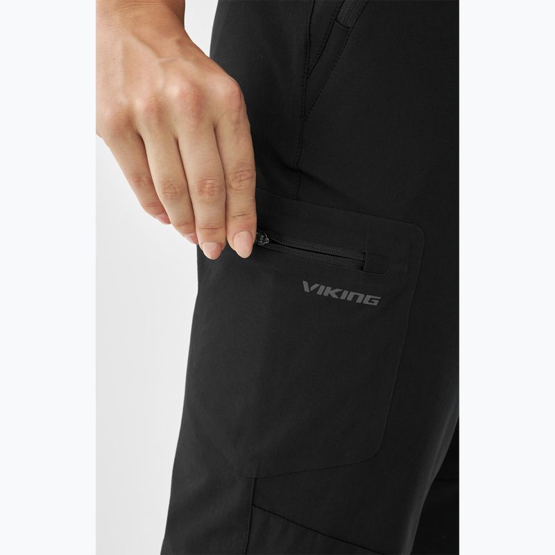 Moteriškos žygio kelnės Viking Expander black 6