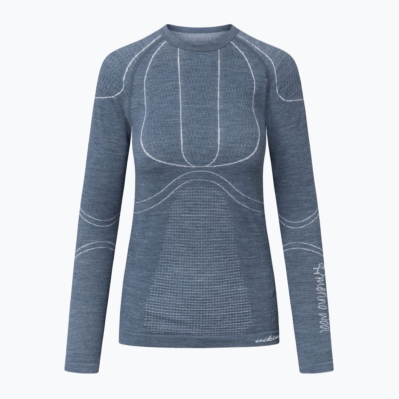 Moteriški termoaktyvūs marškinėliai Viking Lan Pro dark grey 7