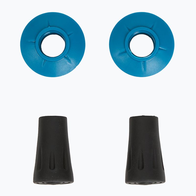 Žygio lazdos Viking Shiva black/turquoise 7