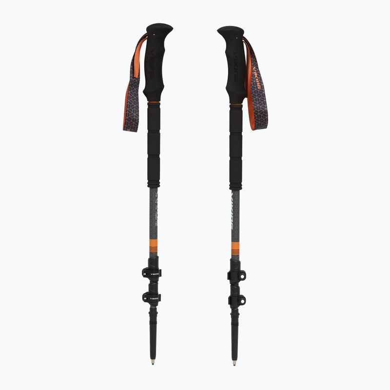 Ski touring lazdos Viking Kangri grey/orange 5