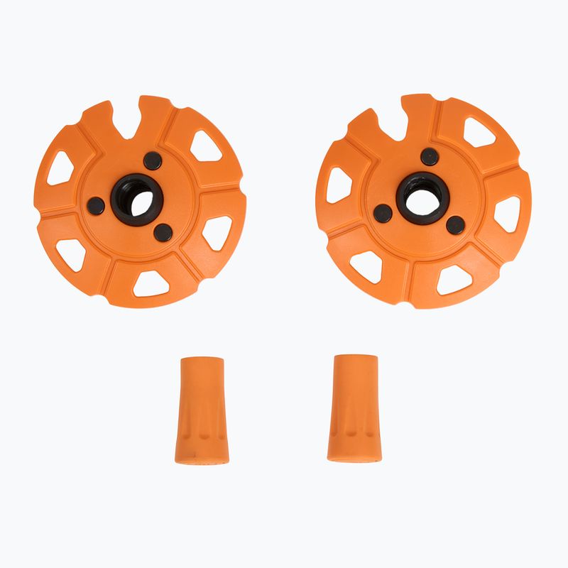 Ski touring lazdos Viking Kangri grey/orange 7