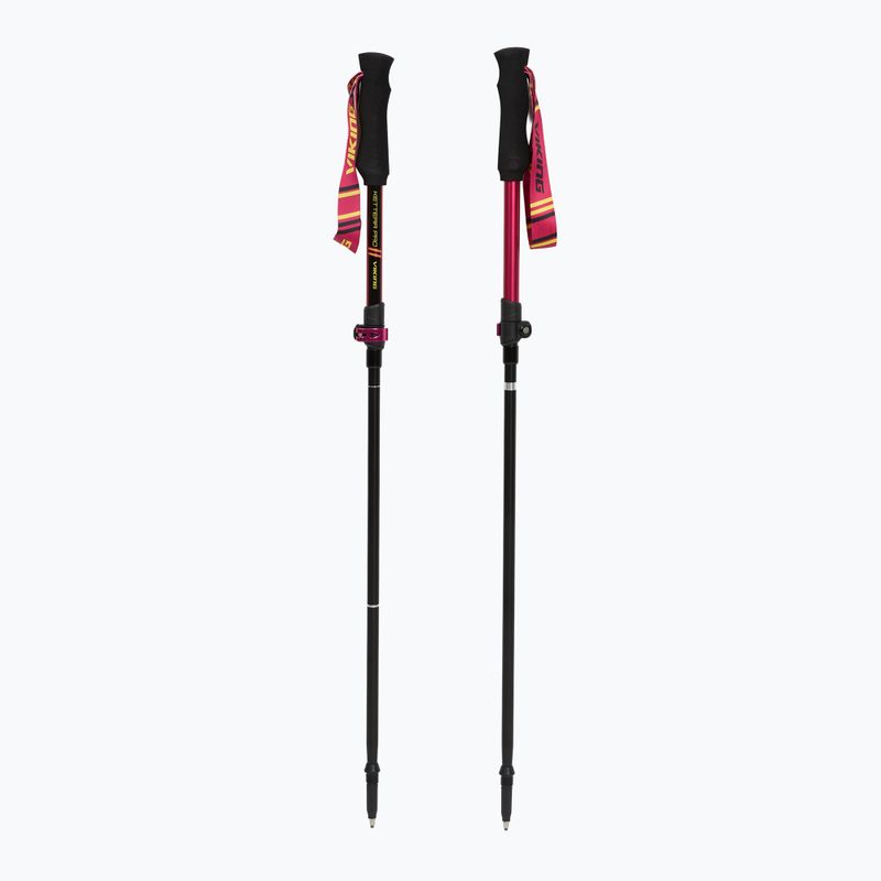 Žygio lazdos Viking Kettera Pro black/fuchsia 5