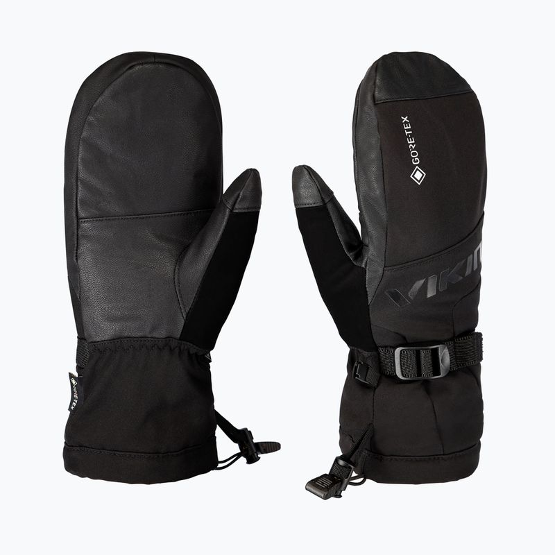 Vyriškos slidinėjimo pirštinės Viking Hudson Gore-Tex Mitten black