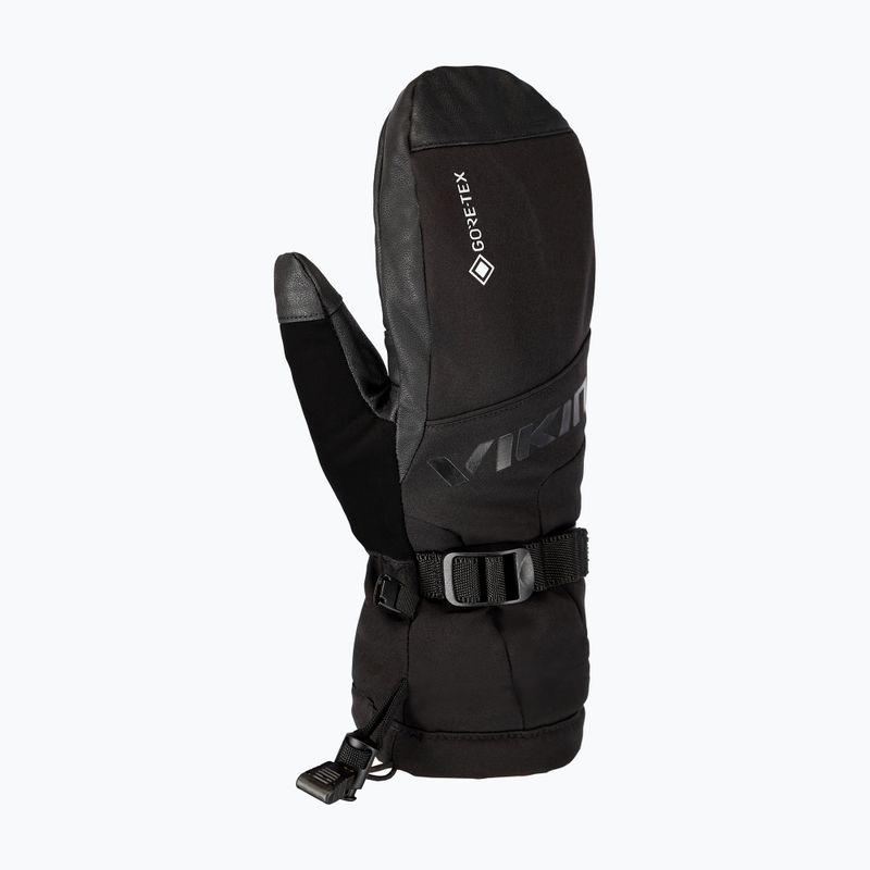 Vyriškos slidinėjimo pirštinės Viking Hudson Gore-Tex Mitten black 2