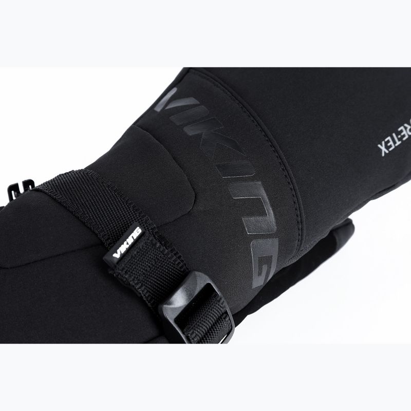 Vyriškos slidinėjimo pirštinės Viking Hudson Gore-Tex Mitten black 6