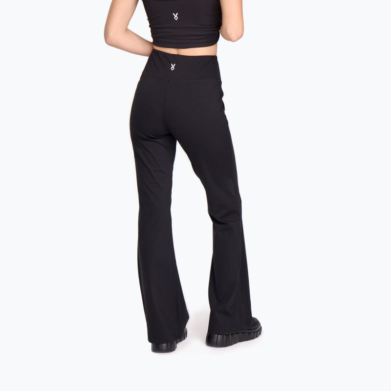 Moteriškos sportinės tamprės Cardio Bunny HCB-125 Flare black 3