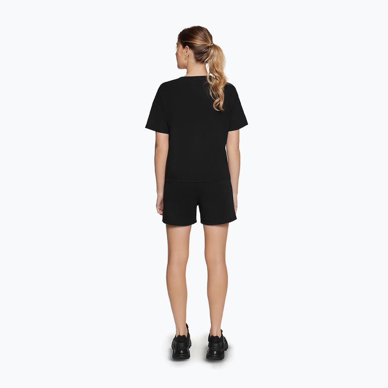 Moteriški treniruočių marškinėliai Cardio Bunny Bright black 3