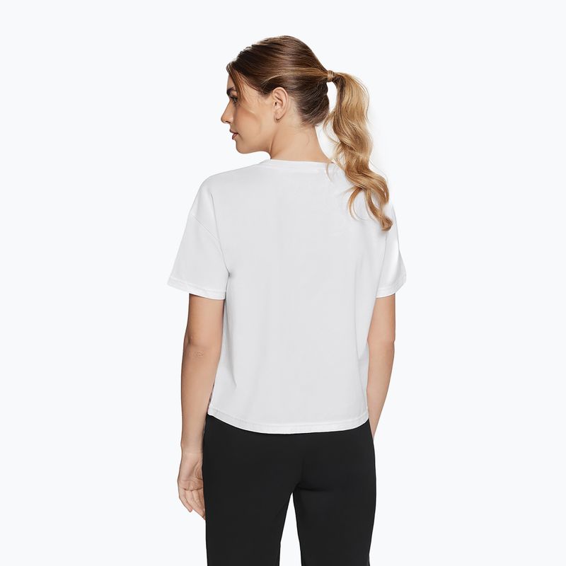 Moteriški treniruočių marškinėliai Cardio Bunny Bright white 3
