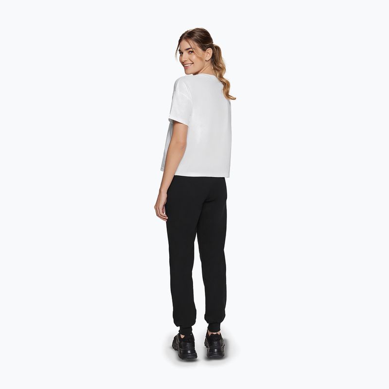 Moteriški treniruočių marškinėliai Cardio Bunny Bright white 4