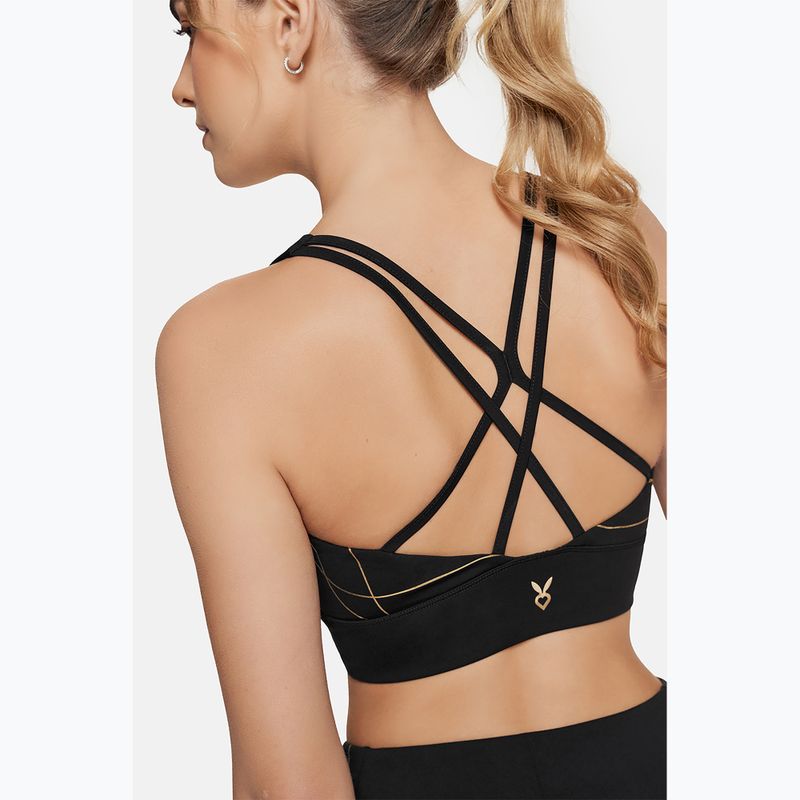 Treniruočių liemenėlė Cardio Bunny Flame black 5
