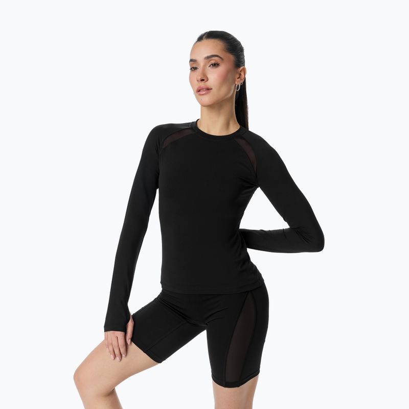 Moteriški treniruočių šortai Cardio Bunny Black biker 4