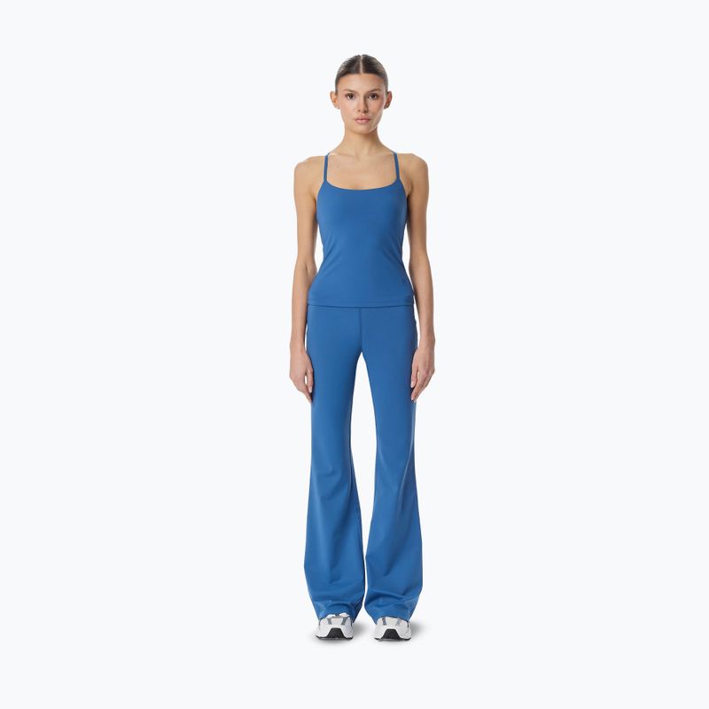 Moteriški treniruočių marškinėliai Cardio Bunny With Built-in Blue Bra 2