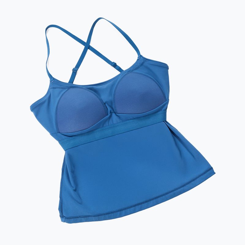 Moteriški treniruočių marškinėliai Cardio Bunny With Built-in Blue Bra 7