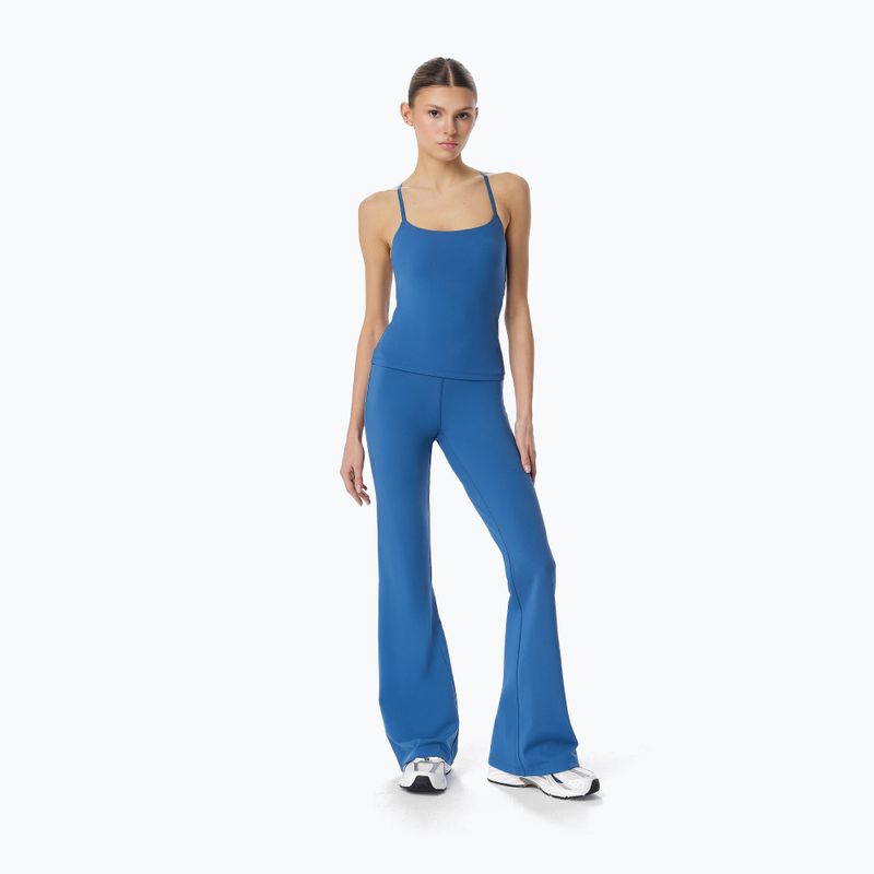Moteriškos treniruočių tamprės Cardio Bunny Blue flare 4