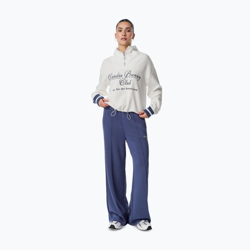 Treniruočių kelnės Cardio Bunny Wide Leg navy blue 2