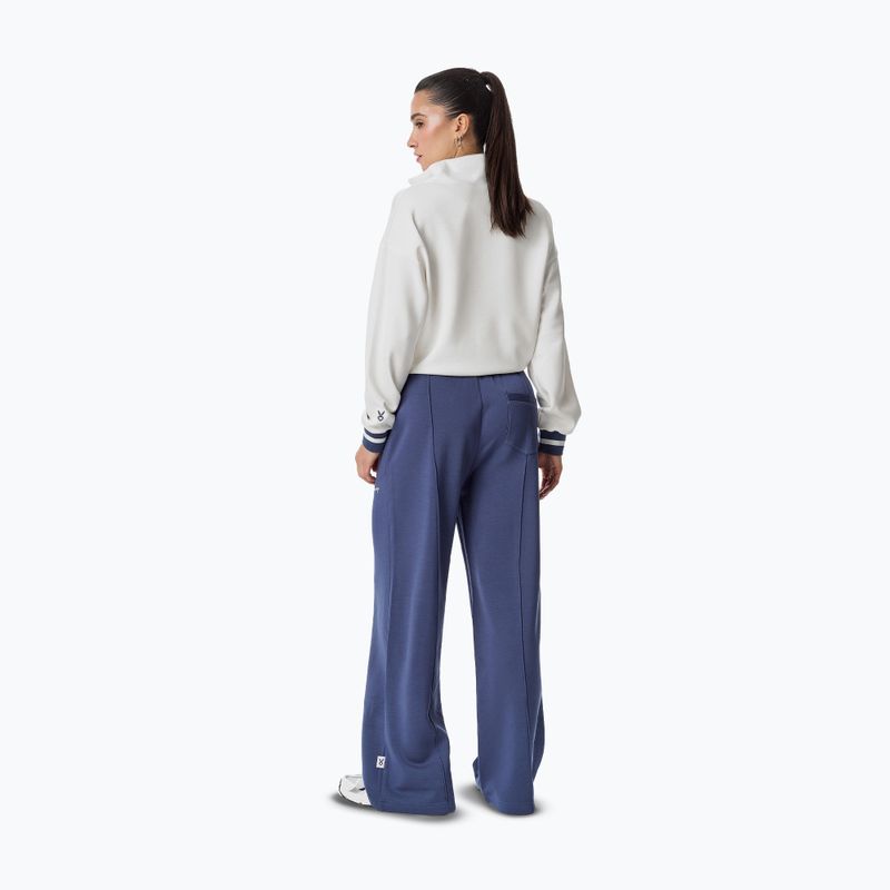 Treniruočių kelnės Cardio Bunny Wide Leg navy blue 3