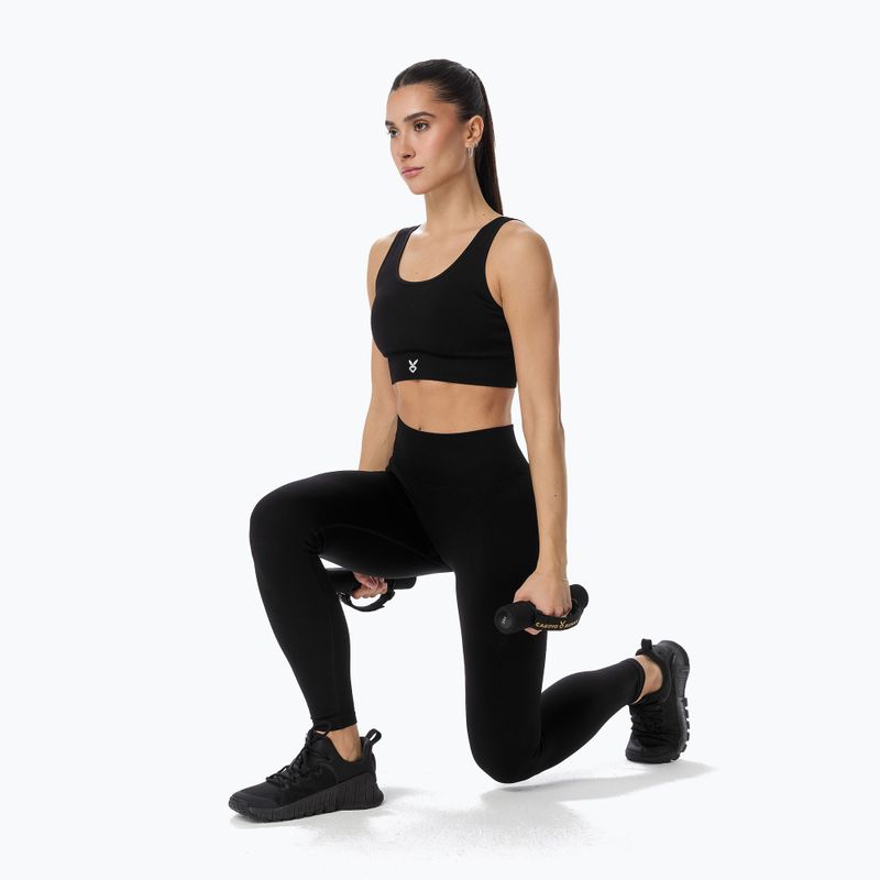 Sportinė liemenėlė Cardio Bunny Seamless black 7