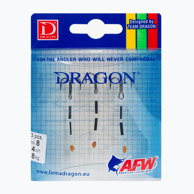 DRAGON V-Lures zander masalų ritė 3 vnt. juoda PDF-51-008-0804