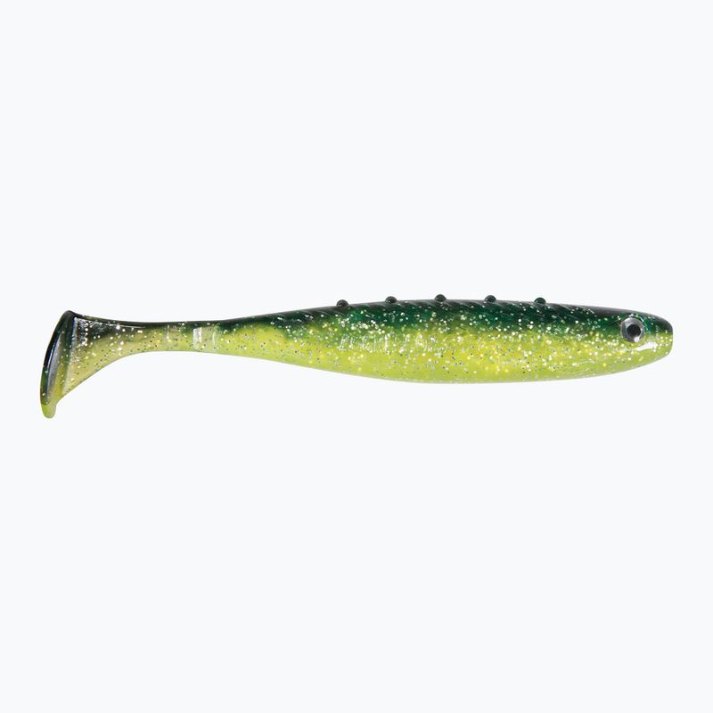 DRAGON V-Lures Aggressor Pro guminis masalas 3 vnt. juodai sidabrinis blizgutis CHE-AG40D-30-101