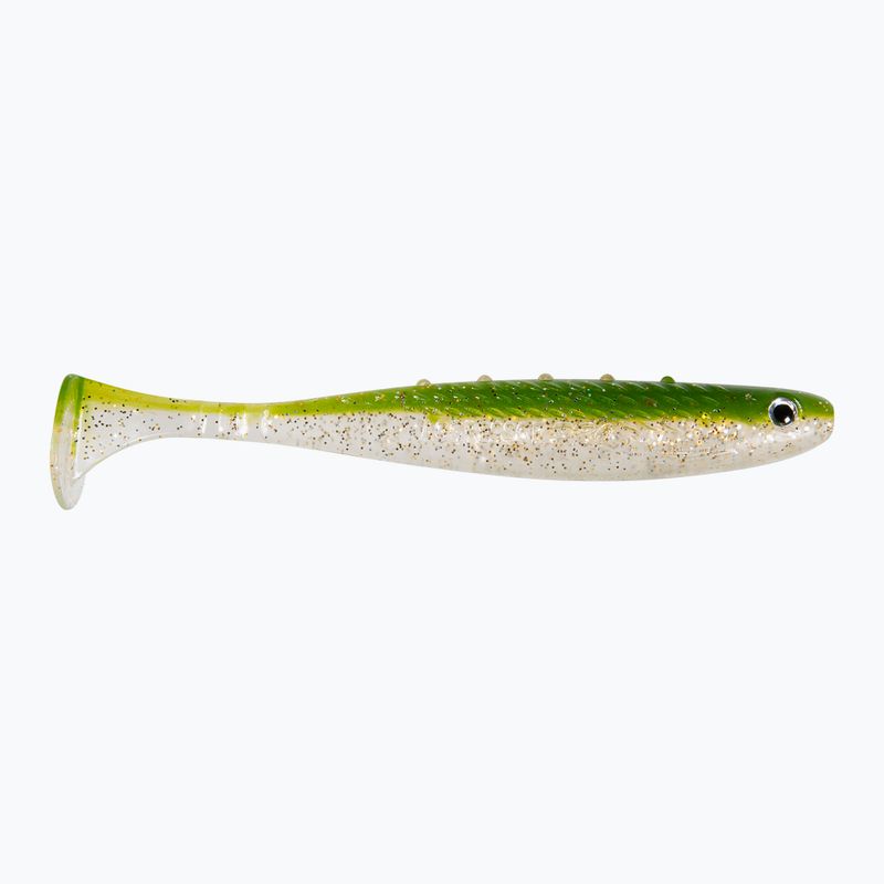 DRAGON V-Lures Aggressor Pro 2 dalių skaidrus alyvinis guminis masalas CHE-AG50D-20-209
