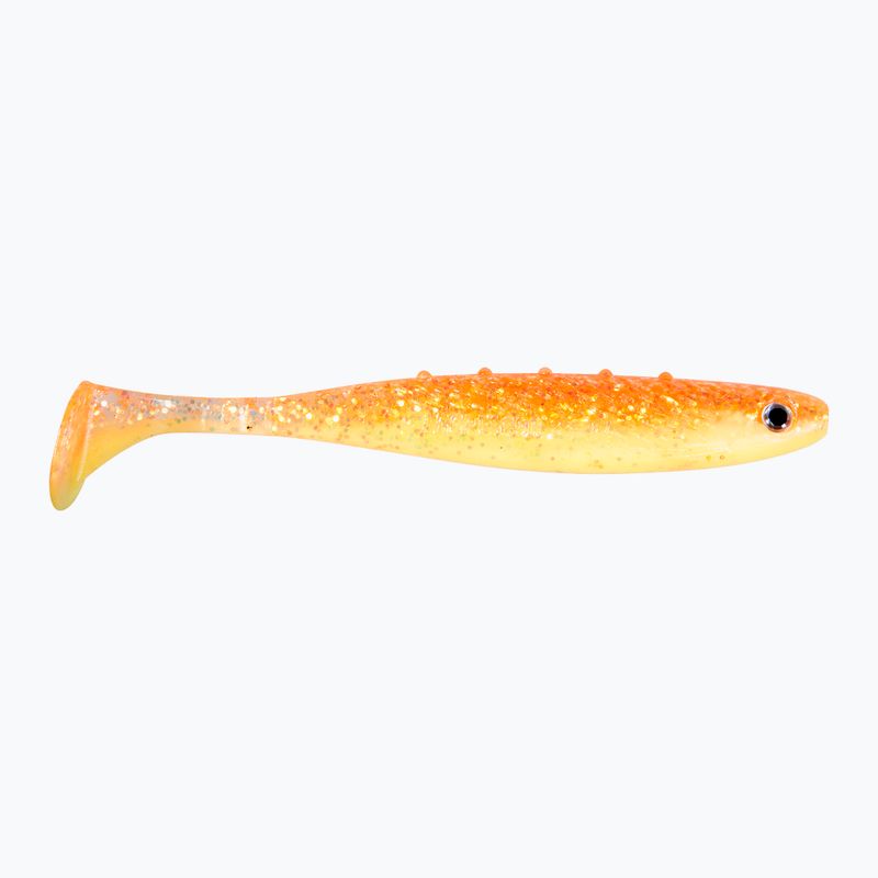 DRAGON V-Lures Aggressor Pro 2 vnt. itin geltonos ir skaidrios spalvos guminis masalas CHE-AG50D-41-920