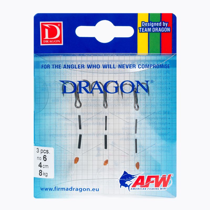 DRAGON V-Lures Sandpiper masalo ritė 3 vnt. juoda PDF-51-006-0804