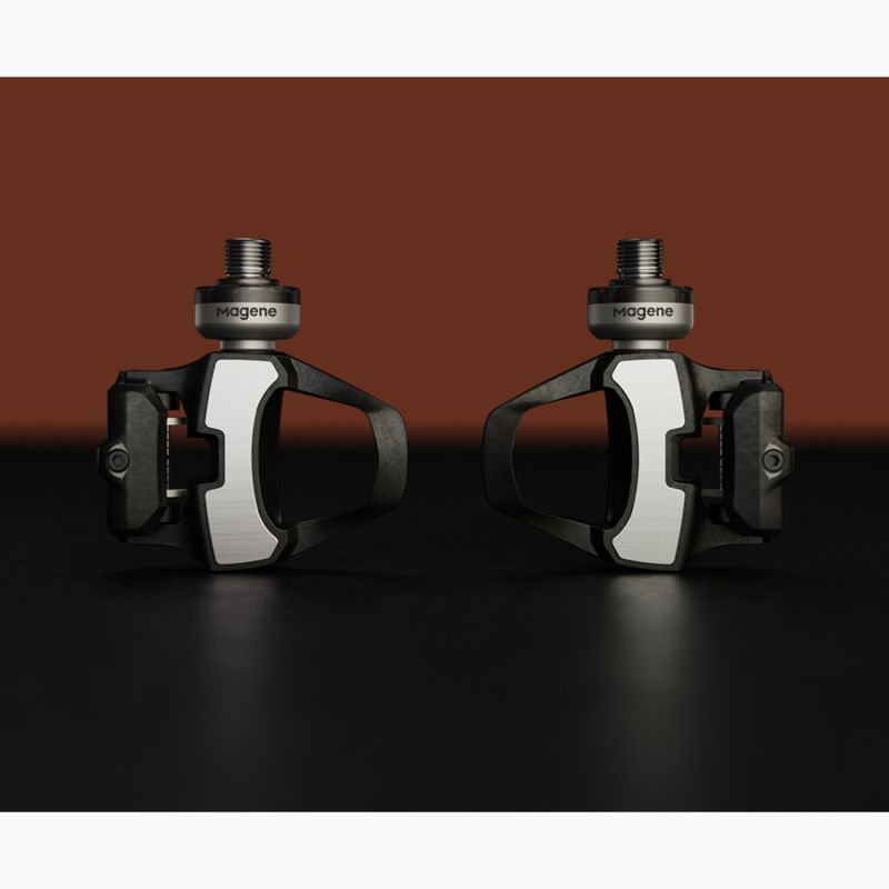 Pedalai dviračiams Magene P715 S SPD-SL silver 15