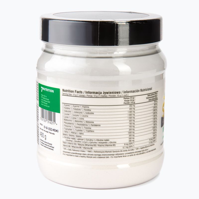 Aminorūgštys 7Nutrition EAA Perfect 480 g Lemon 3