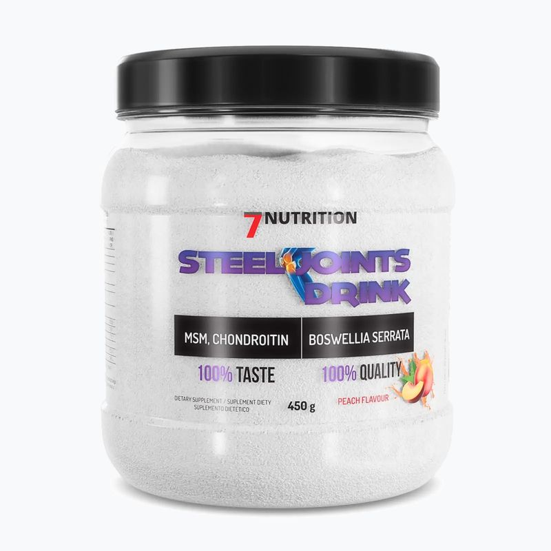 Priedas 7Nutrition Steel Joints Drink 450 g Peach