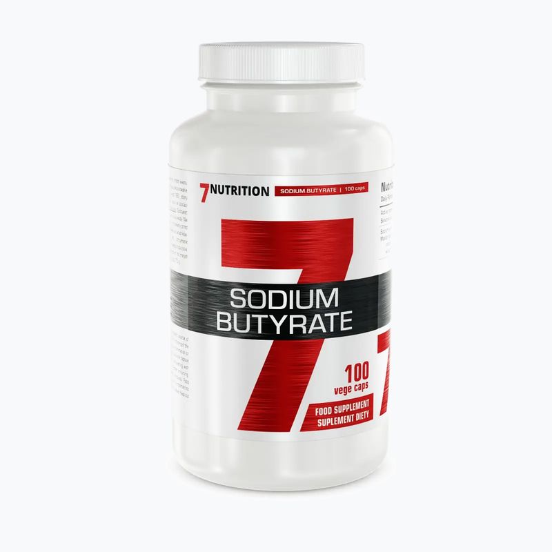 Priedas 7Nutrition Natrio butiratas 580 mg 100 kapsulių