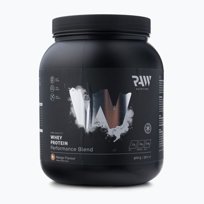 Išrūgų baltymai Raw Nutrition 900g mango WPC-59016