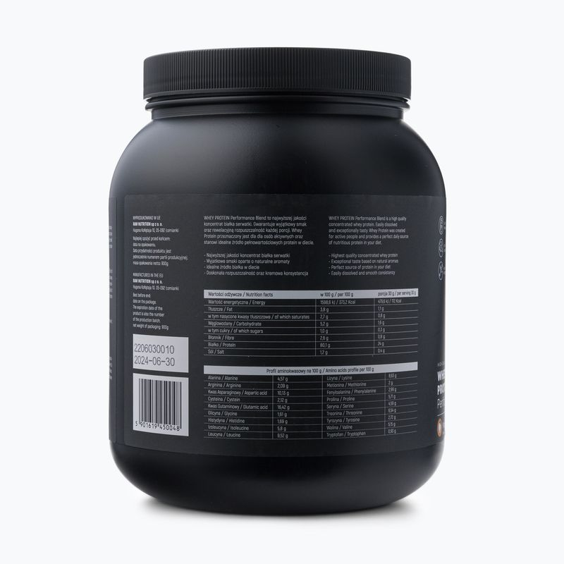 Išrūgų baltymai Raw Nutrition 900g mango WPC-59016 3