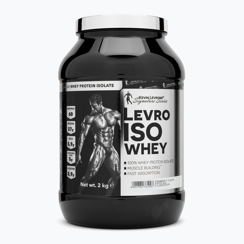 Izoliatas Fitness Authority Levrone Levro Iso Whey 2 kg strawberry