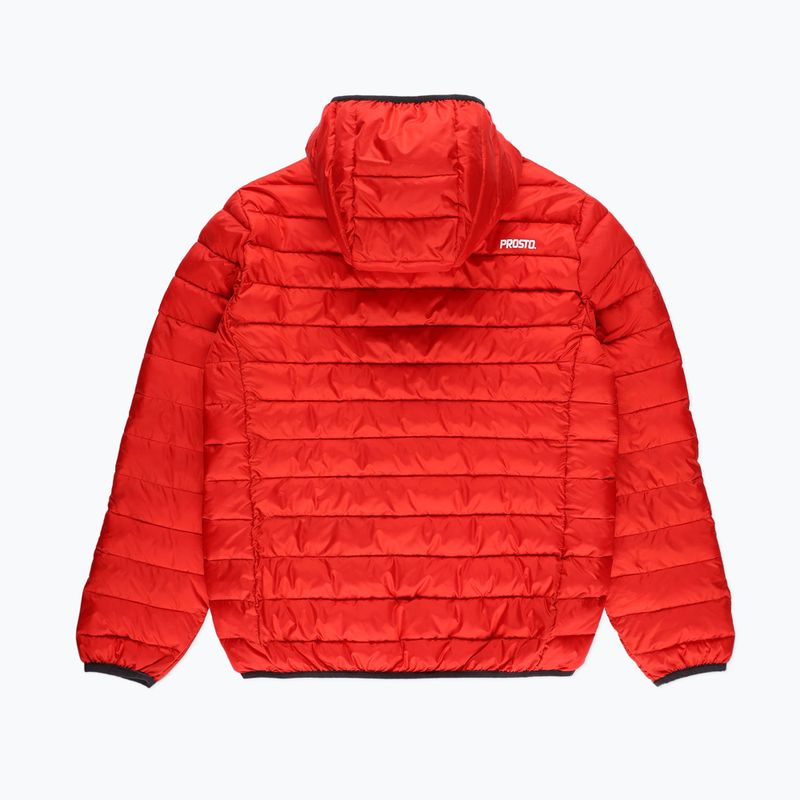 Vyriška žieminė striukė PROSTO Ultralight red 2