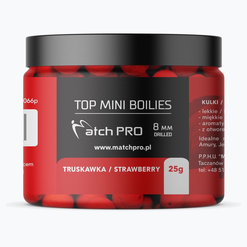 MatchPro Top Boiles Strawberry 8 mm 979074 kabliukų kamuoliukai