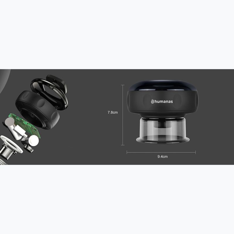 Kinų taurė Humanas BB01 Plus Black 11