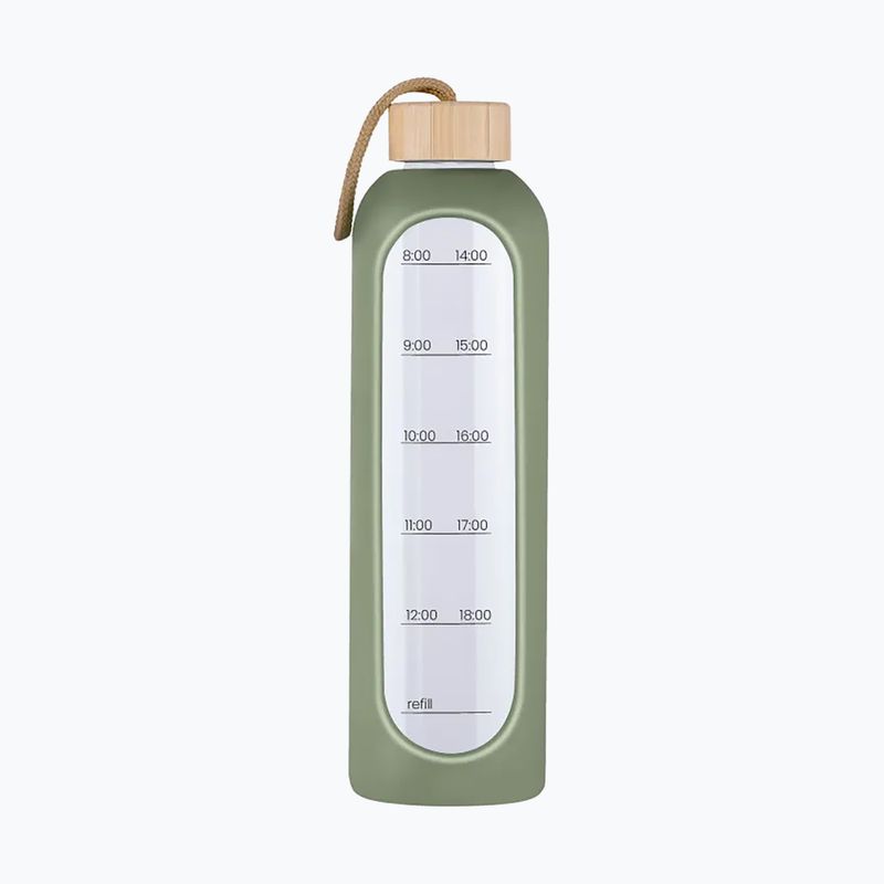 Butelis KiCA Hydro 1000 ml olive