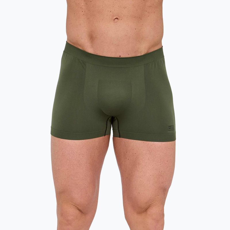 Vyriškos termoaktyvios trumpikės Brubeck B-LIGHT khaki 3