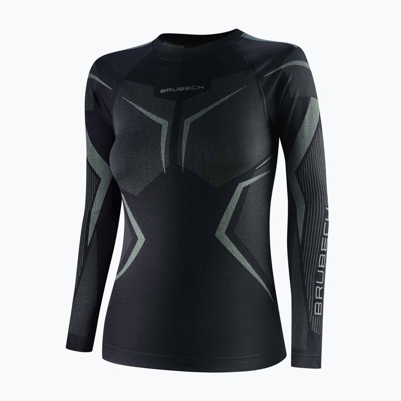 Moteriškas termo džemperis Brubeck Dry black/graphite 3