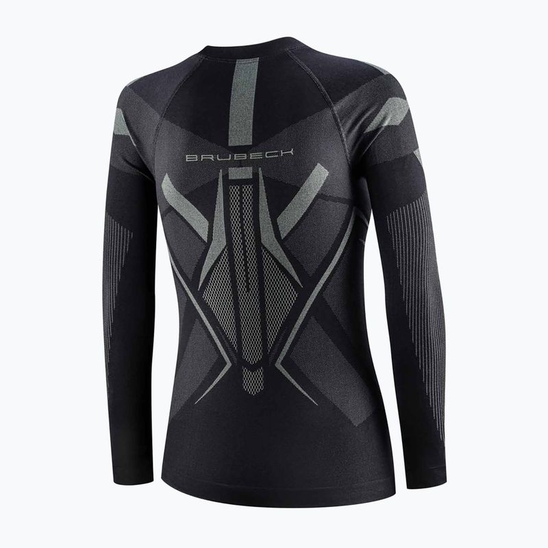 Moteriškas termo džemperis Brubeck Dry black/graphite 4